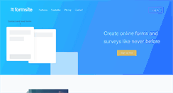Desktop Screenshot of formsite.com