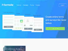 Tablet Screenshot of formsite.com